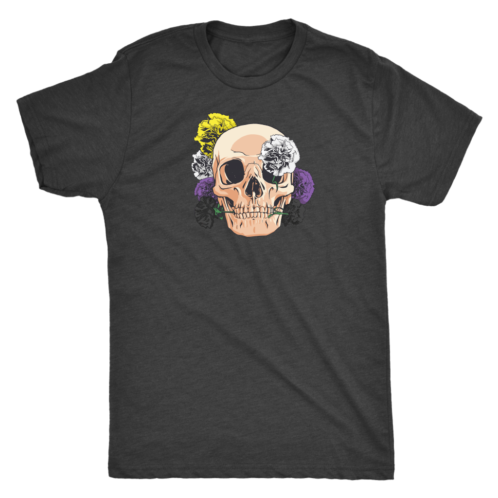 Non-Binary Necromancer T-shirt  - Gemmed Firefly