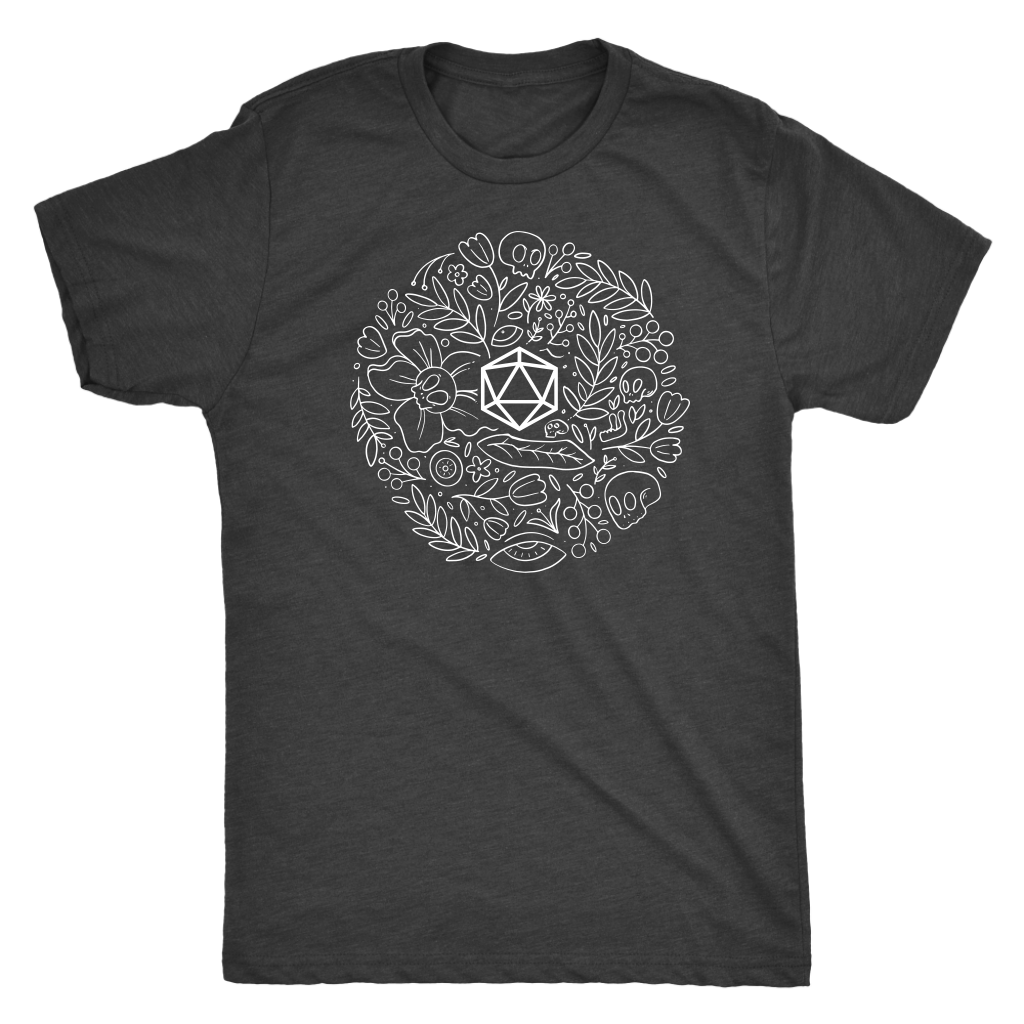 Druidcraft T-shirt  - Gemmed Firefly