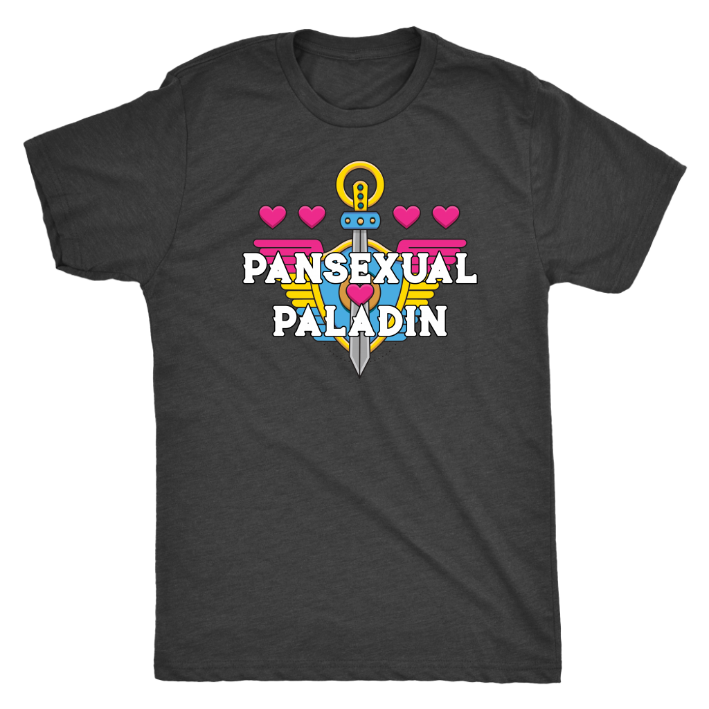 Pansexual Paladin T-shirt  - Gemmed Firefly