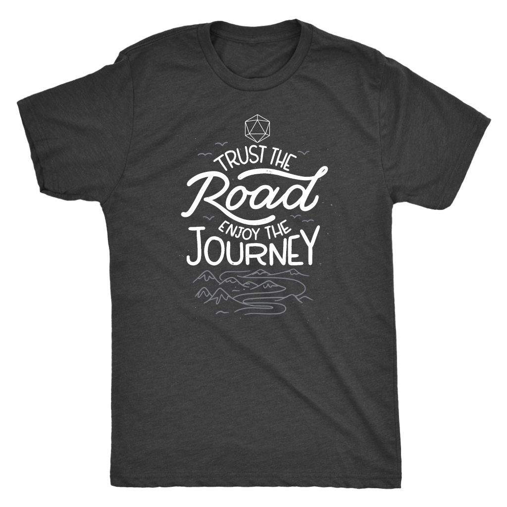 Trust the Road, Enjoy the Journey T-shirt  - Gemmed Firefly
