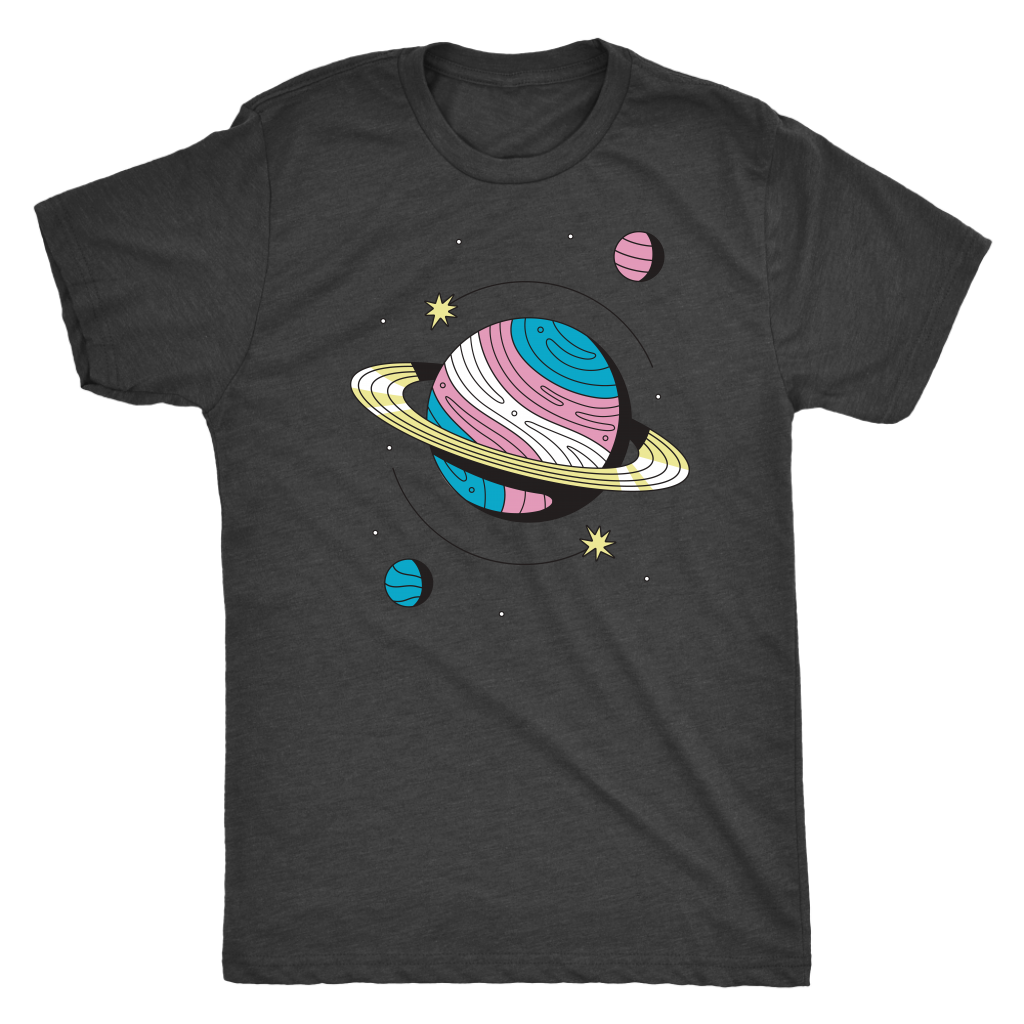 Transgender Heavenly Body T-shirt  - Gemmed Firefly