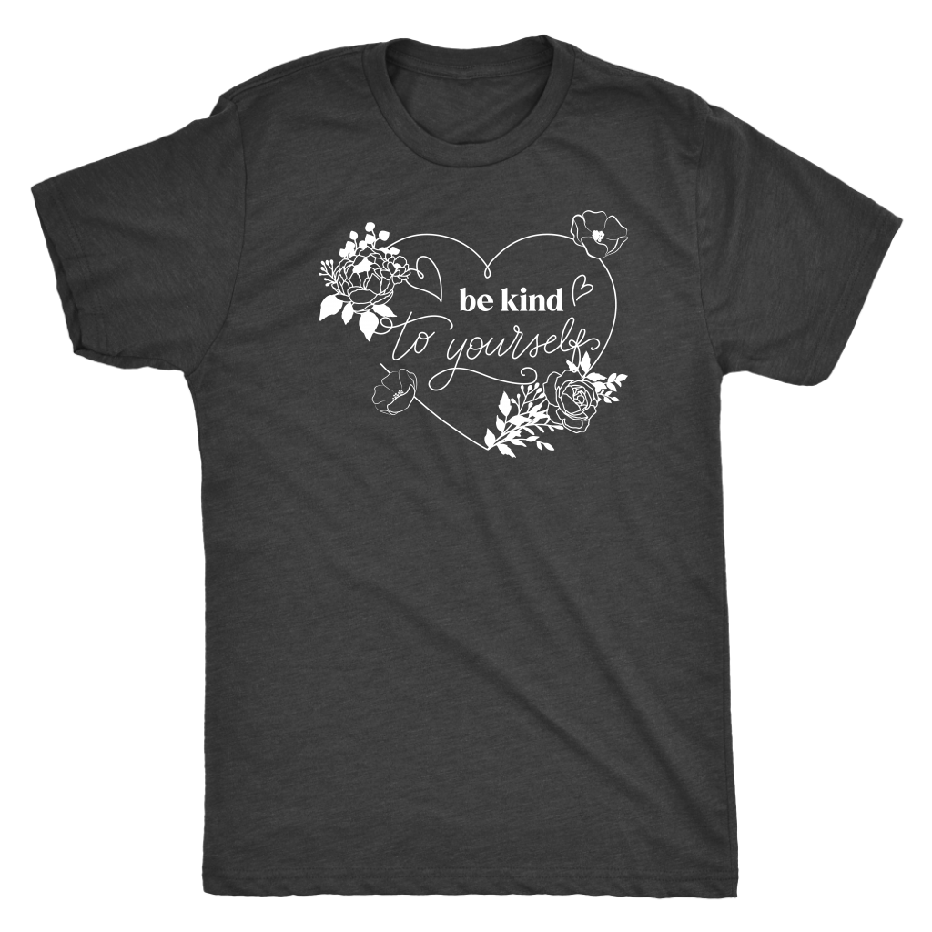 Be Kind to Yourself Heart T-shirt  - Gemmed Firefly