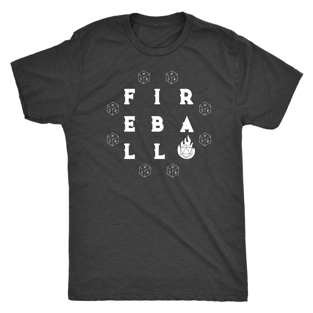 Fireball T-shirt  - Gemmed Firefly