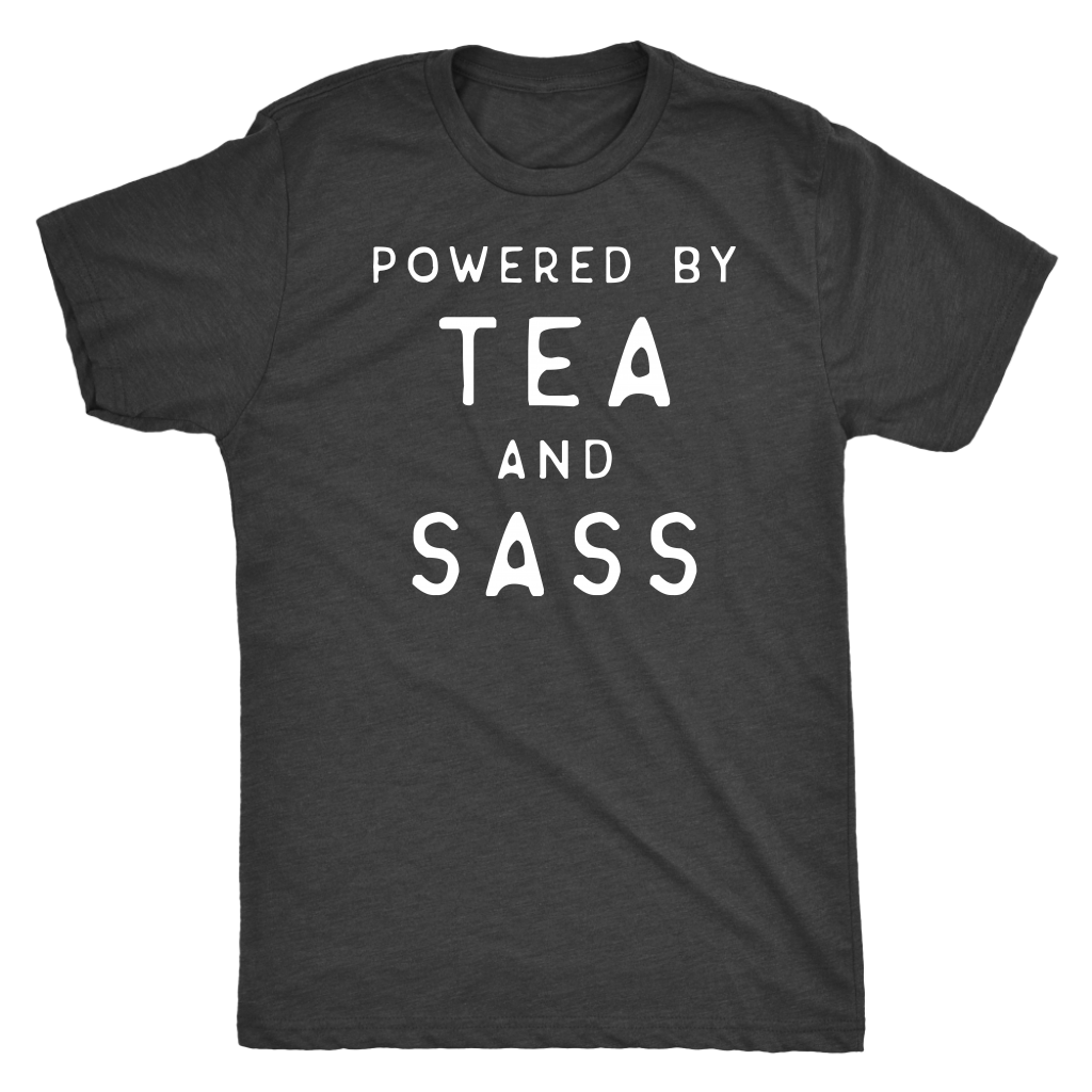 Powered by Tea and Sass T-shirt  - Gemmed Firefly