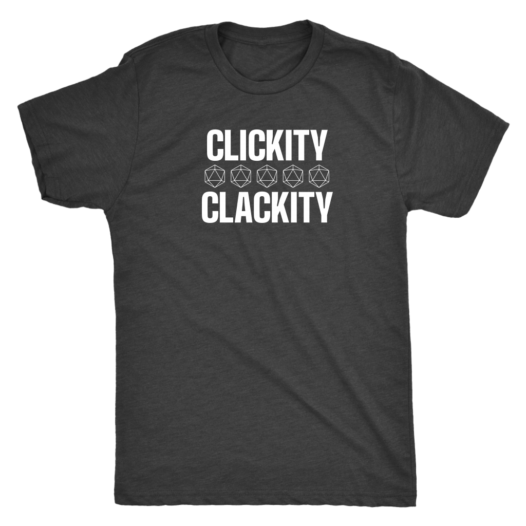 Clickity Clackity T-shirt  - Gemmed Firefly