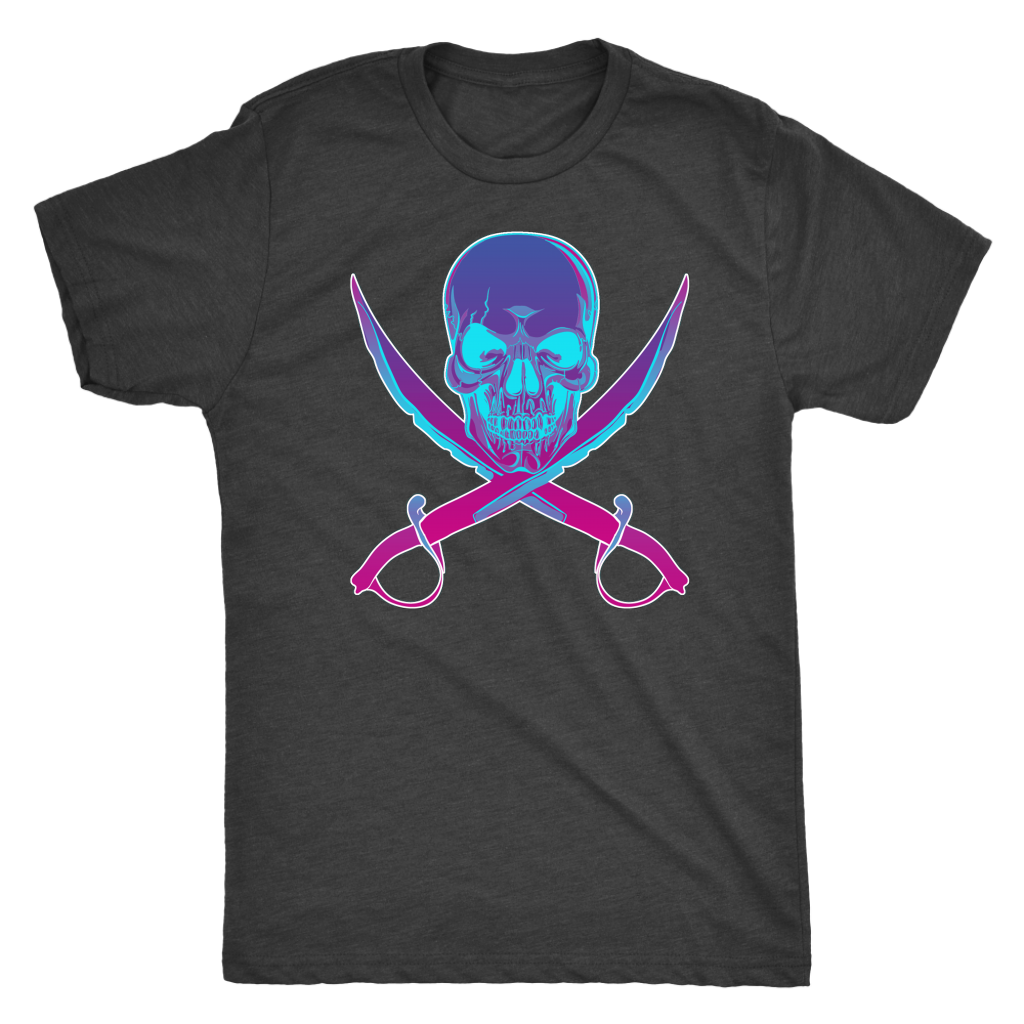 Vapor Modern Pirate Flag Shirt T-shirt  - Gemmed Firefly