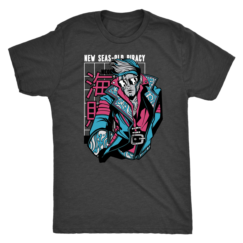Vapor Pirate T-shirt  - Gemmed Firefly