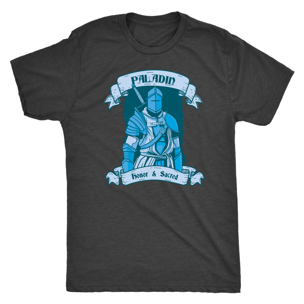 Paladin in Blue Vapor T-shirt  - Gemmed Firefly