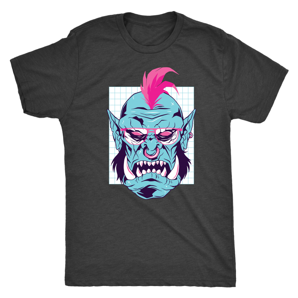 Vapor Orc Captain T-shirt  - Gemmed Firefly