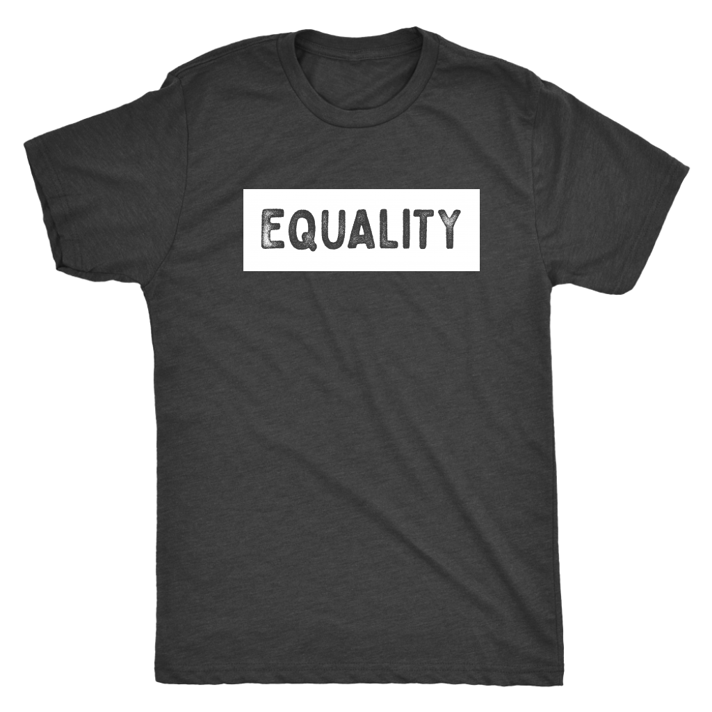 Equality Stencil Text T-shirt  - Gemmed Firefly