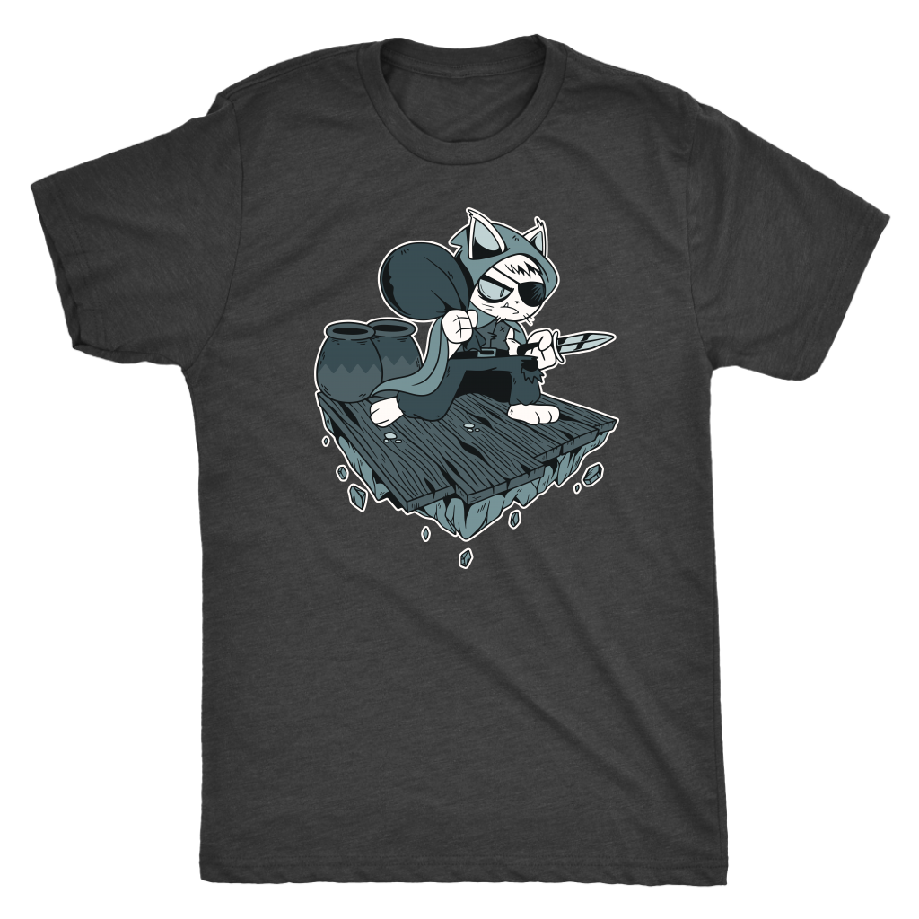 Cat Burglar T-shirt  - Gemmed Firefly