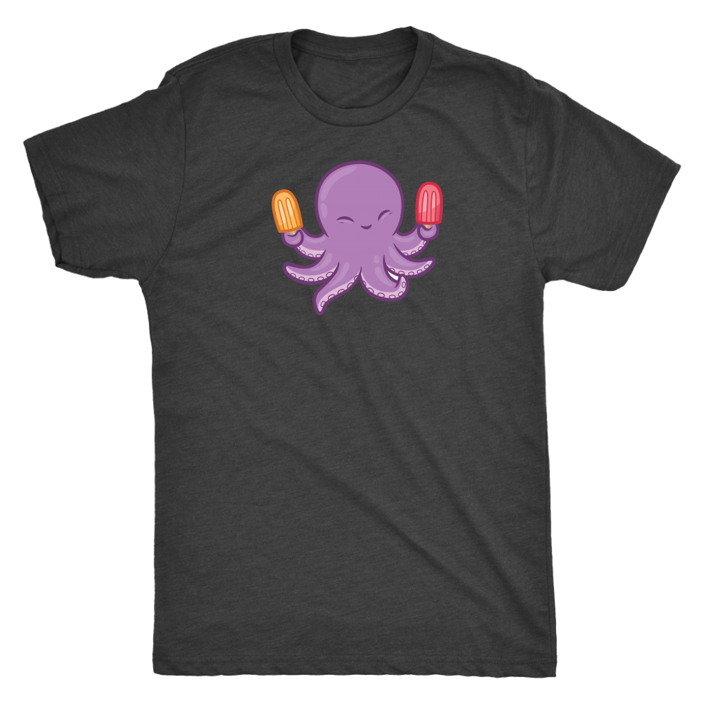 Octo-pops T-shirt  - Gemmed Firefly