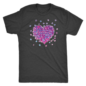 Heart Sticker Splash Shirt T-shirt  - Gemmed Firefly