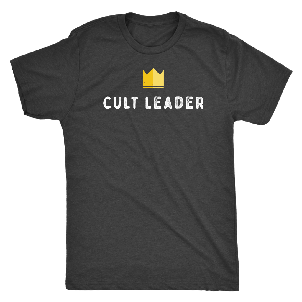 Cult Leader Vintage Crown T-shirt  - Gemmed Firefly