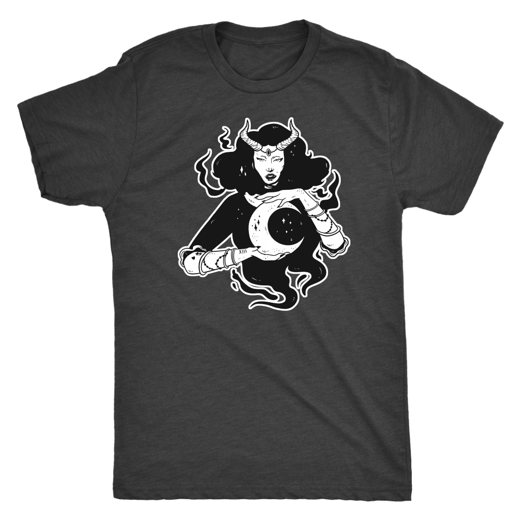 Moon Witch T-shirt  - Gemmed Firefly