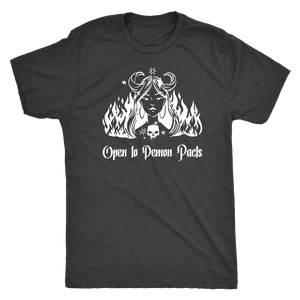 Open to Demon Pacts T-shirt  - Gemmed Firefly