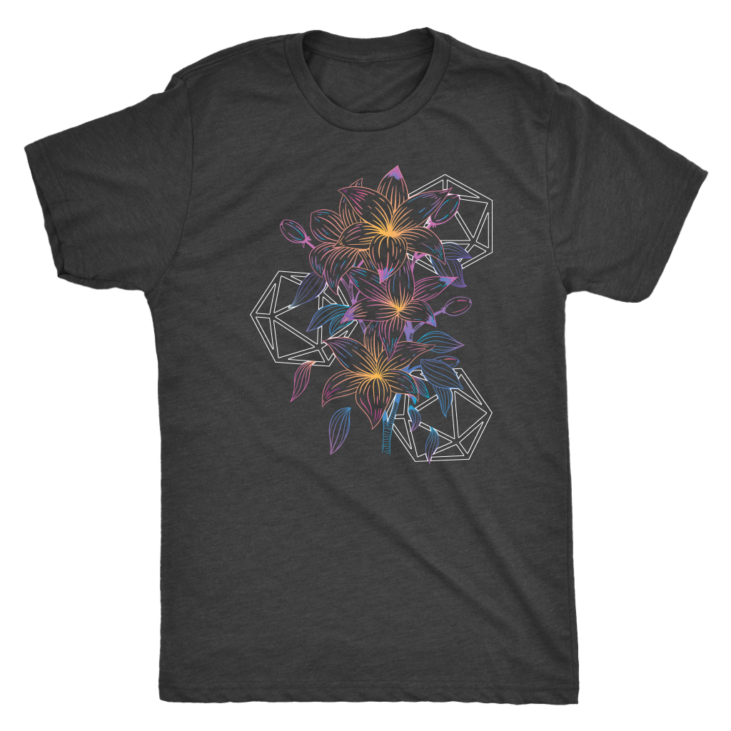 Lilies and Luck T-shirt  - Gemmed Firefly