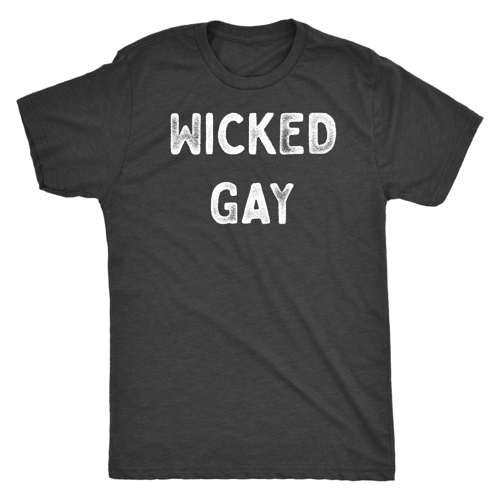 Wicked Gay T-shirt  - Gemmed Firefly