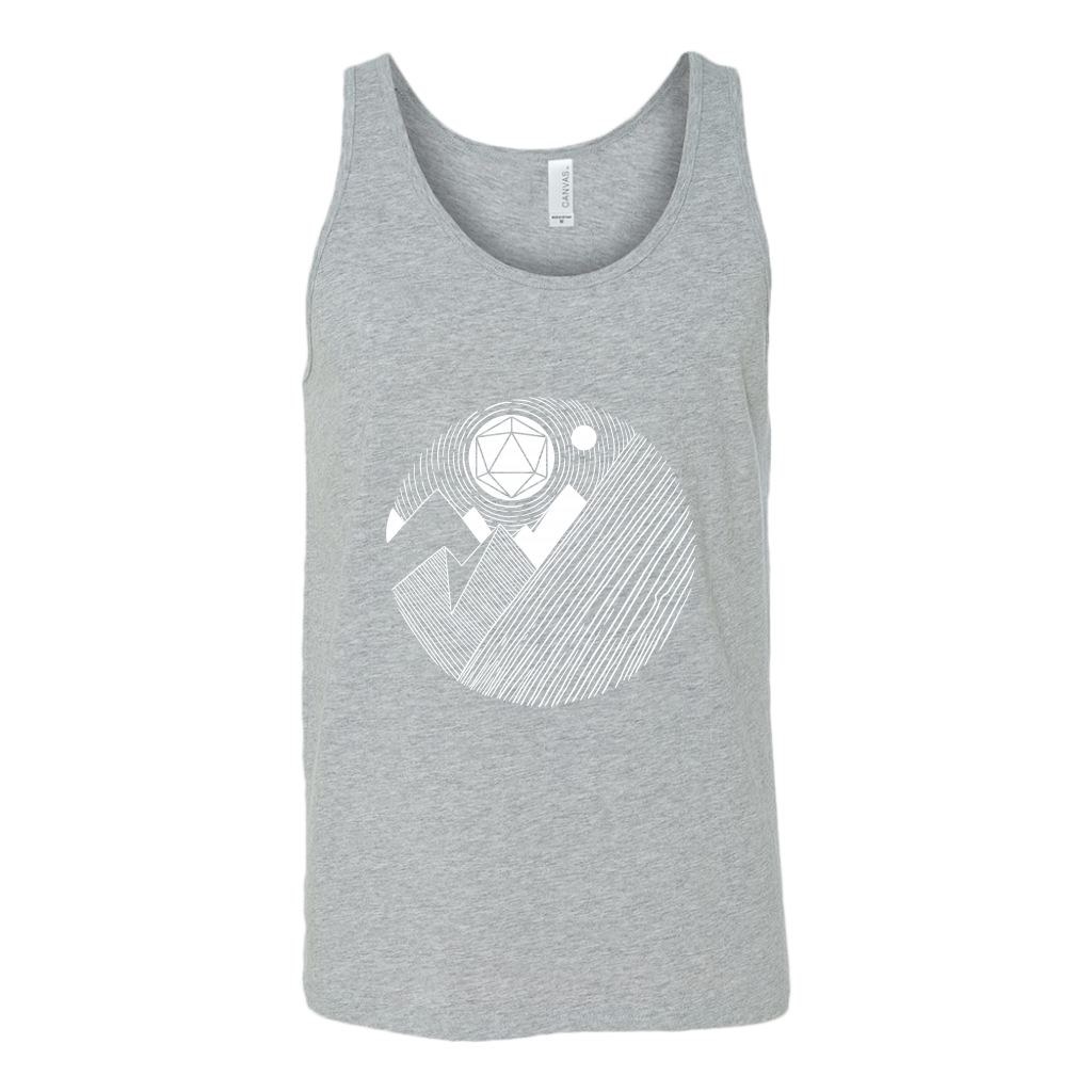 D20 Mountains Majesty T-shirt  - Gemmed Firefly