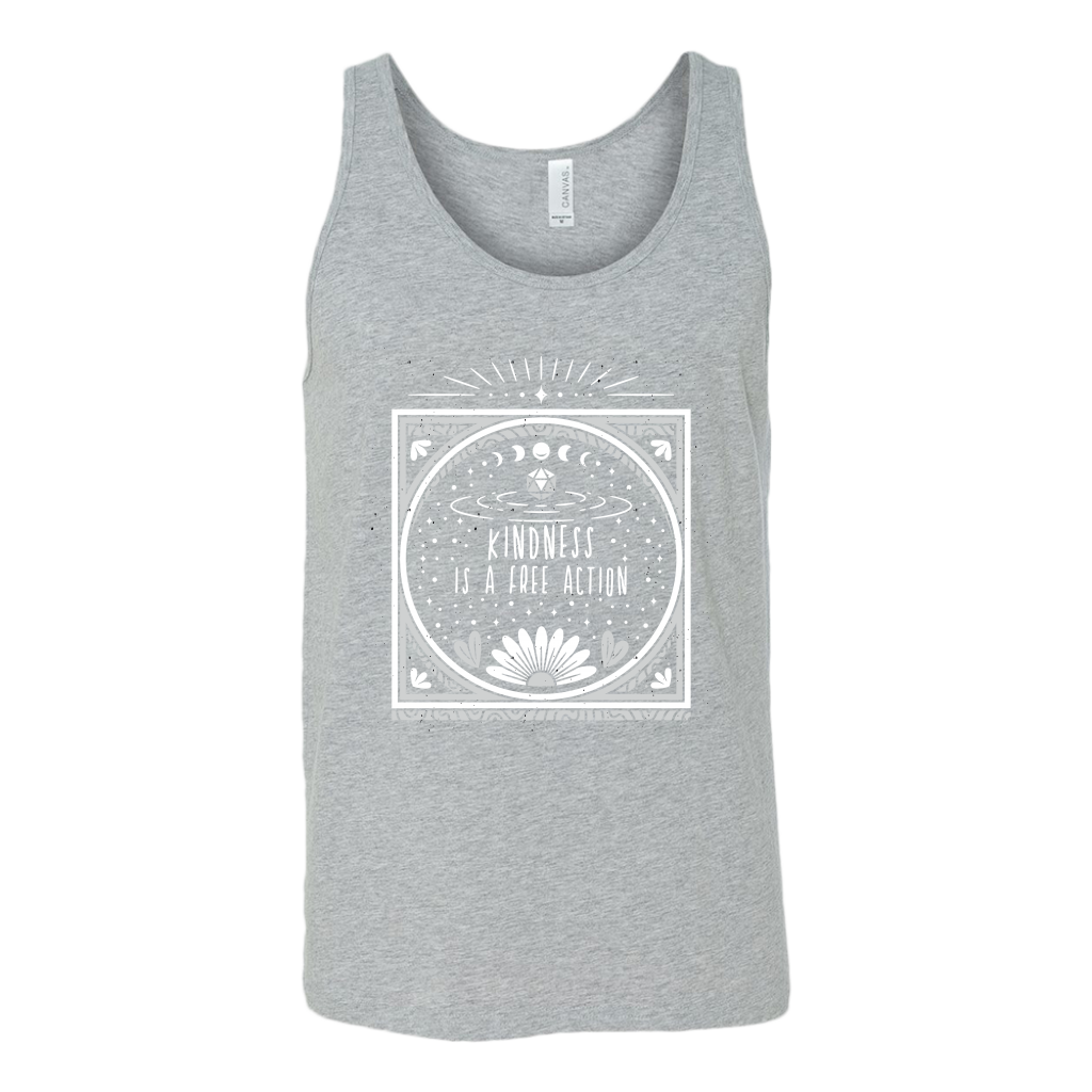 Kindness is a Free Action T-shirt  - Gemmed Firefly