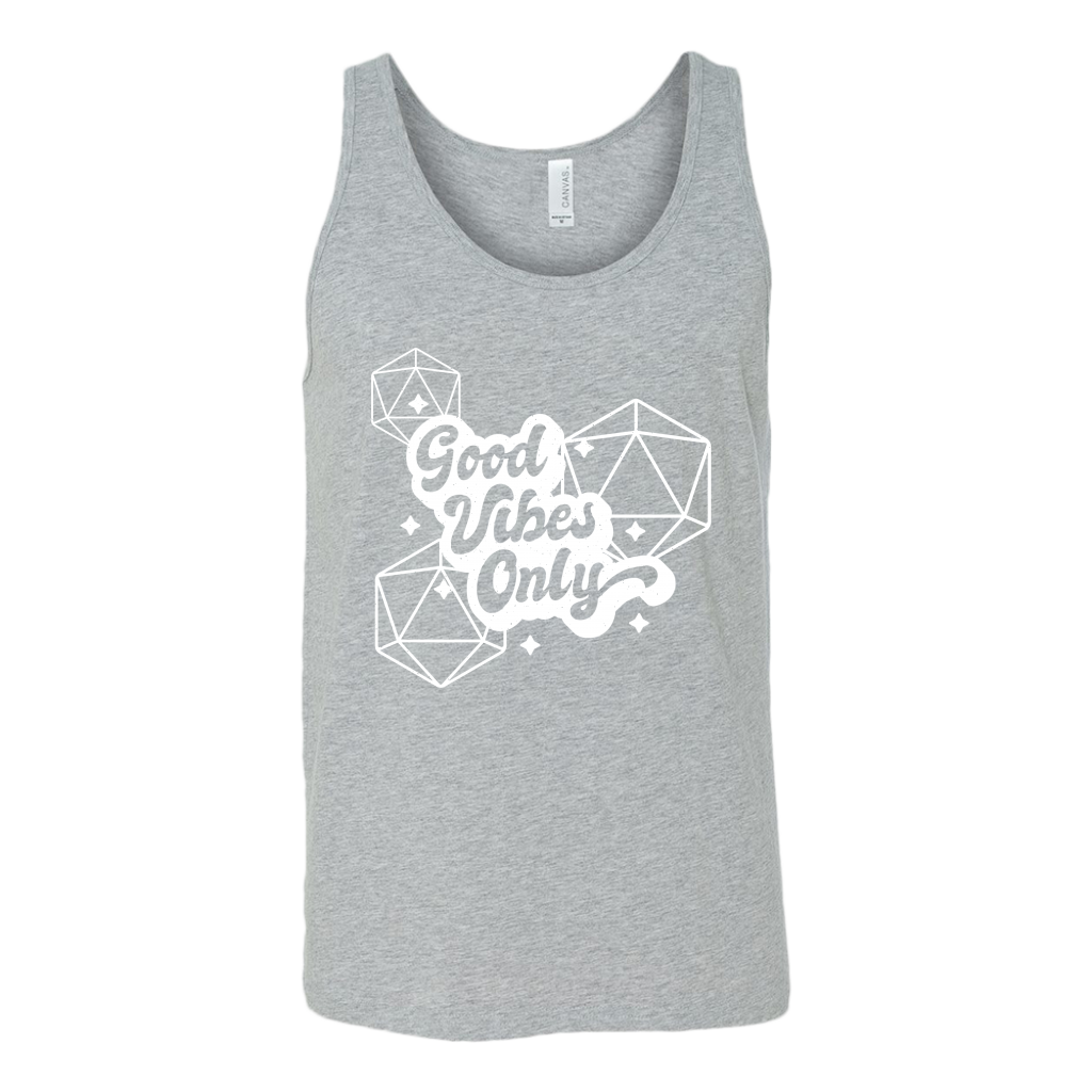 Good Vibes Only D20s T-shirt  - Gemmed Firefly