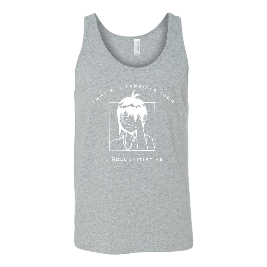 That's a Terrible Idea Roll Initiative (Game Goddess) T-shirt  - Gemmed Firefly
