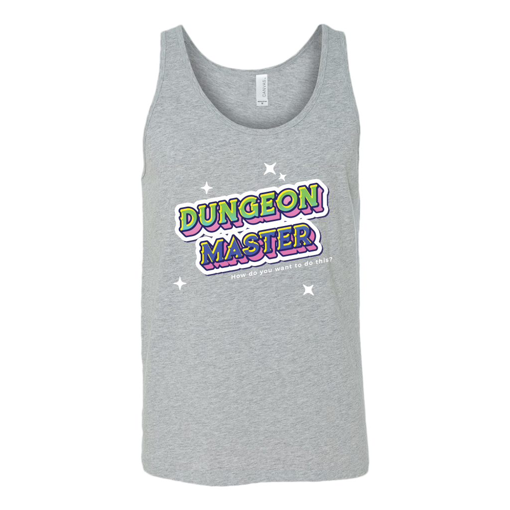 Dungeon Master Retro Title T-shirt  - Gemmed Firefly