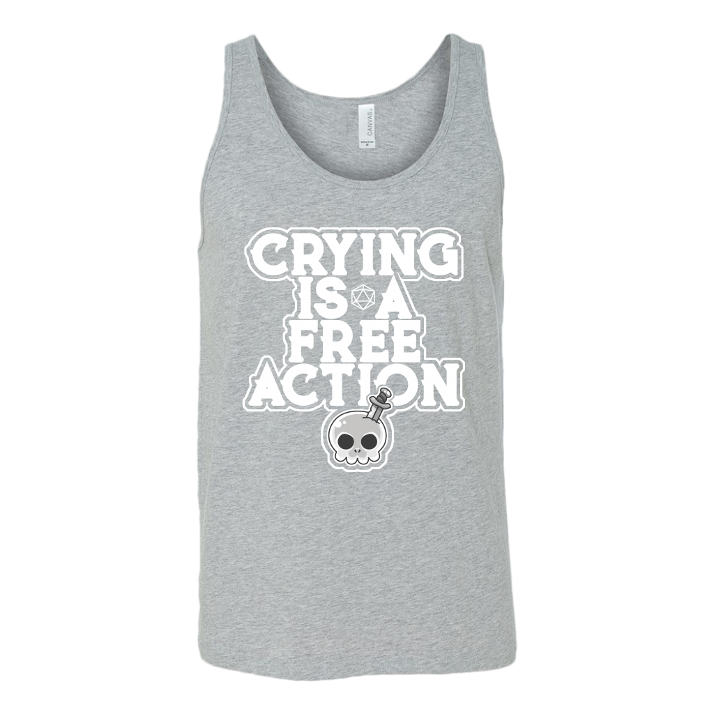 Crying is a Free Action T-shirt  - Gemmed Firefly