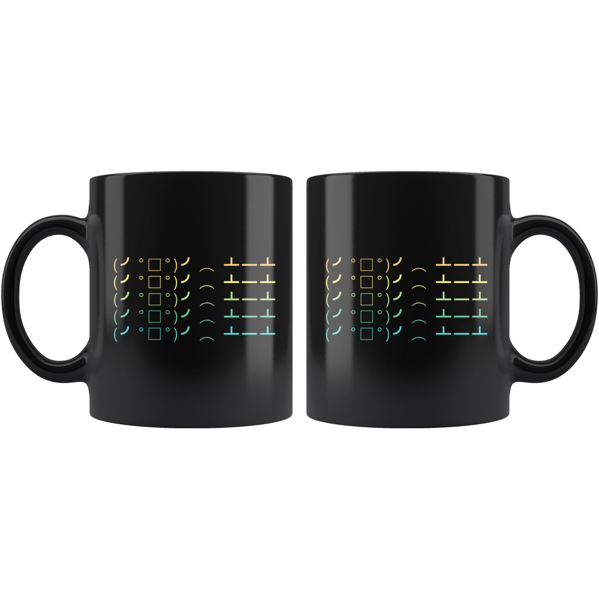 Calming Colors Table Flip Mug Drinkware  - Gemmed Firefly