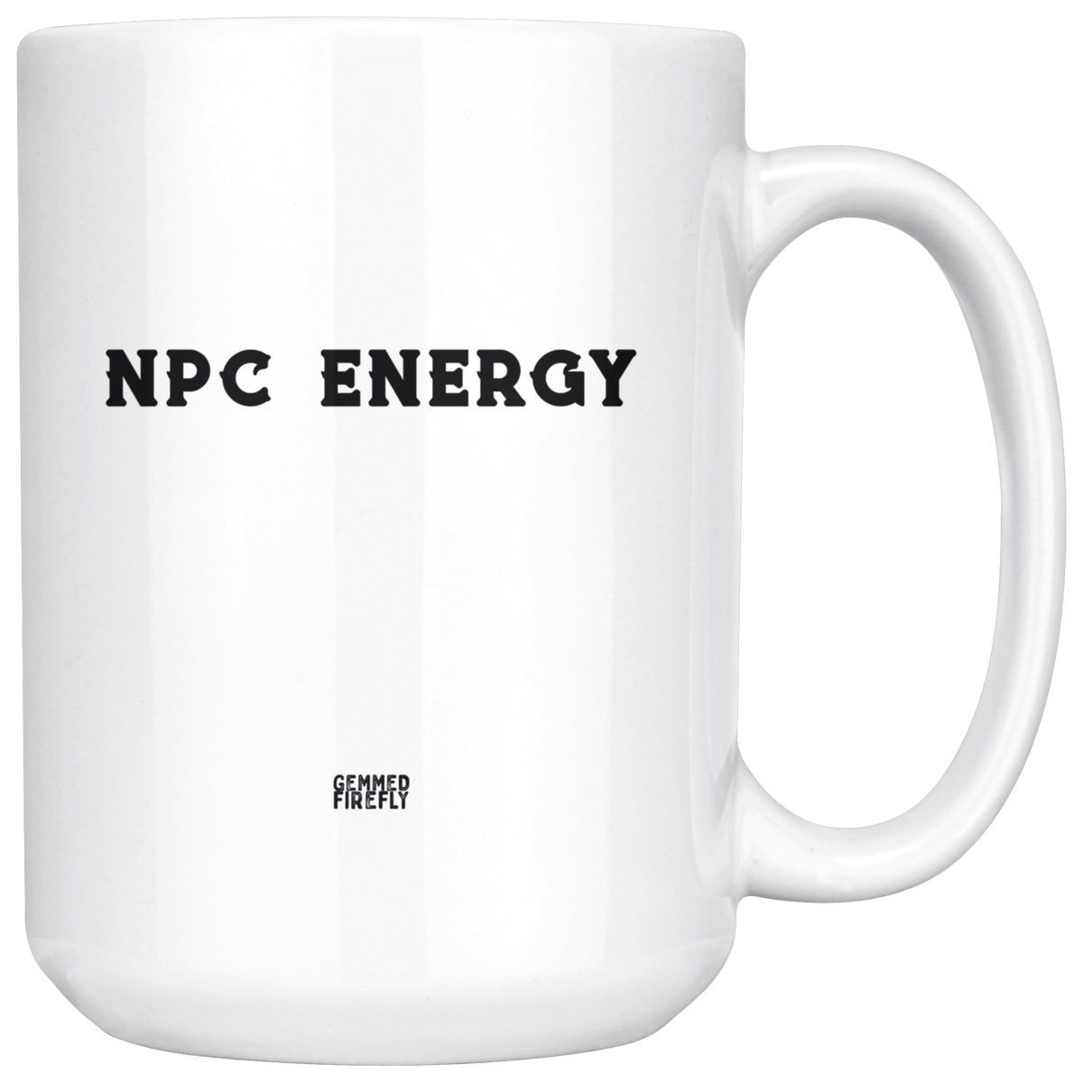 NPC Energy Mug Drinkware  - Gemmed Firefly