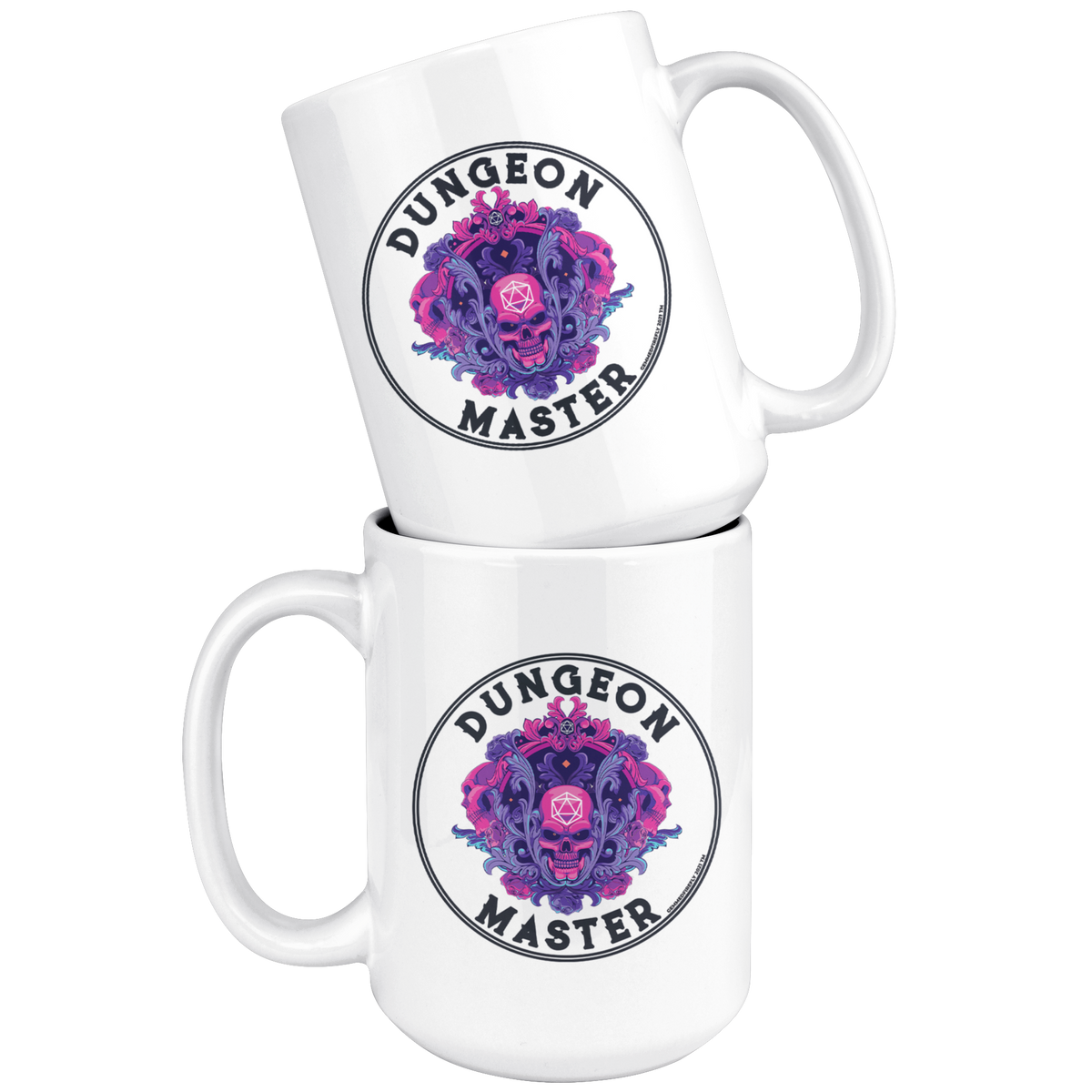 Dungeon Master Skull Mug Drinkware  - Gemmed Firefly