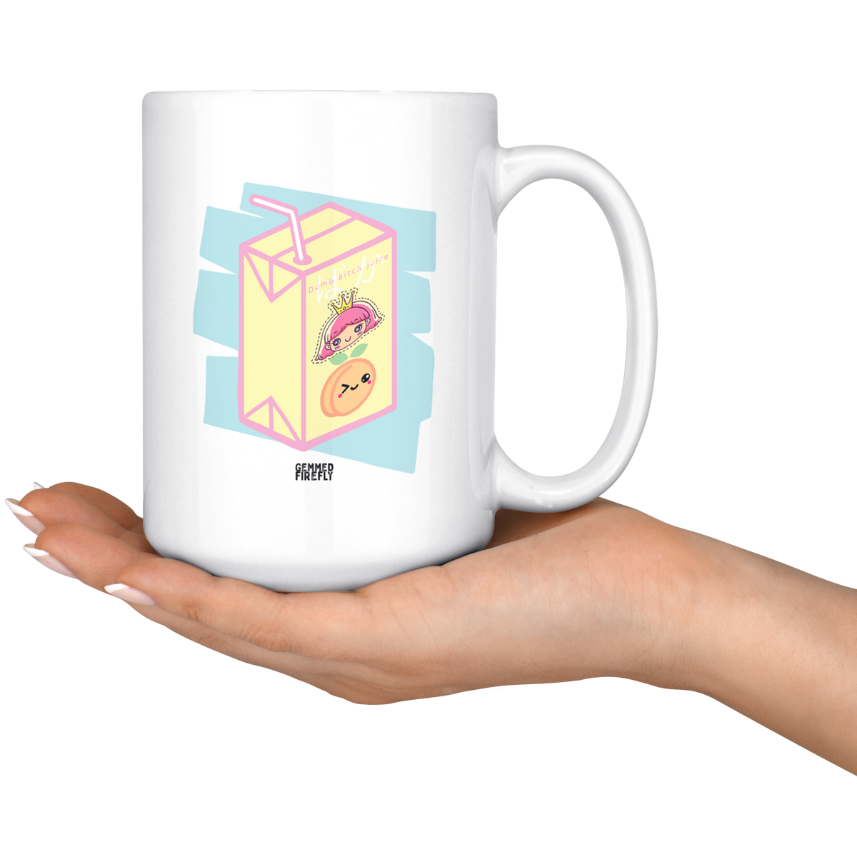 Dumb Bitch Juice Mug Drinkware  - Gemmed Firefly
