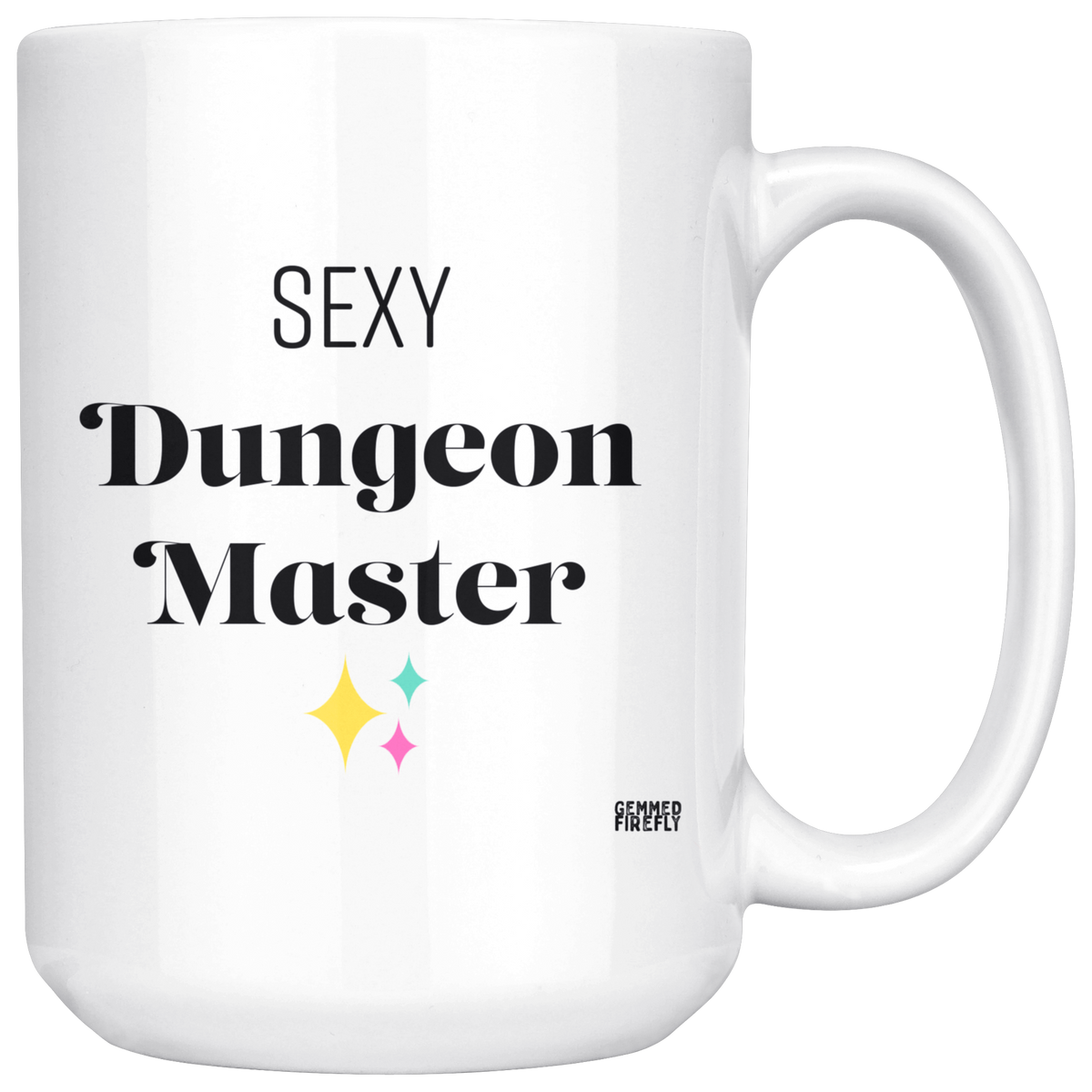 Sexy Dungeon Master Drinkware  - Gemmed Firefly
