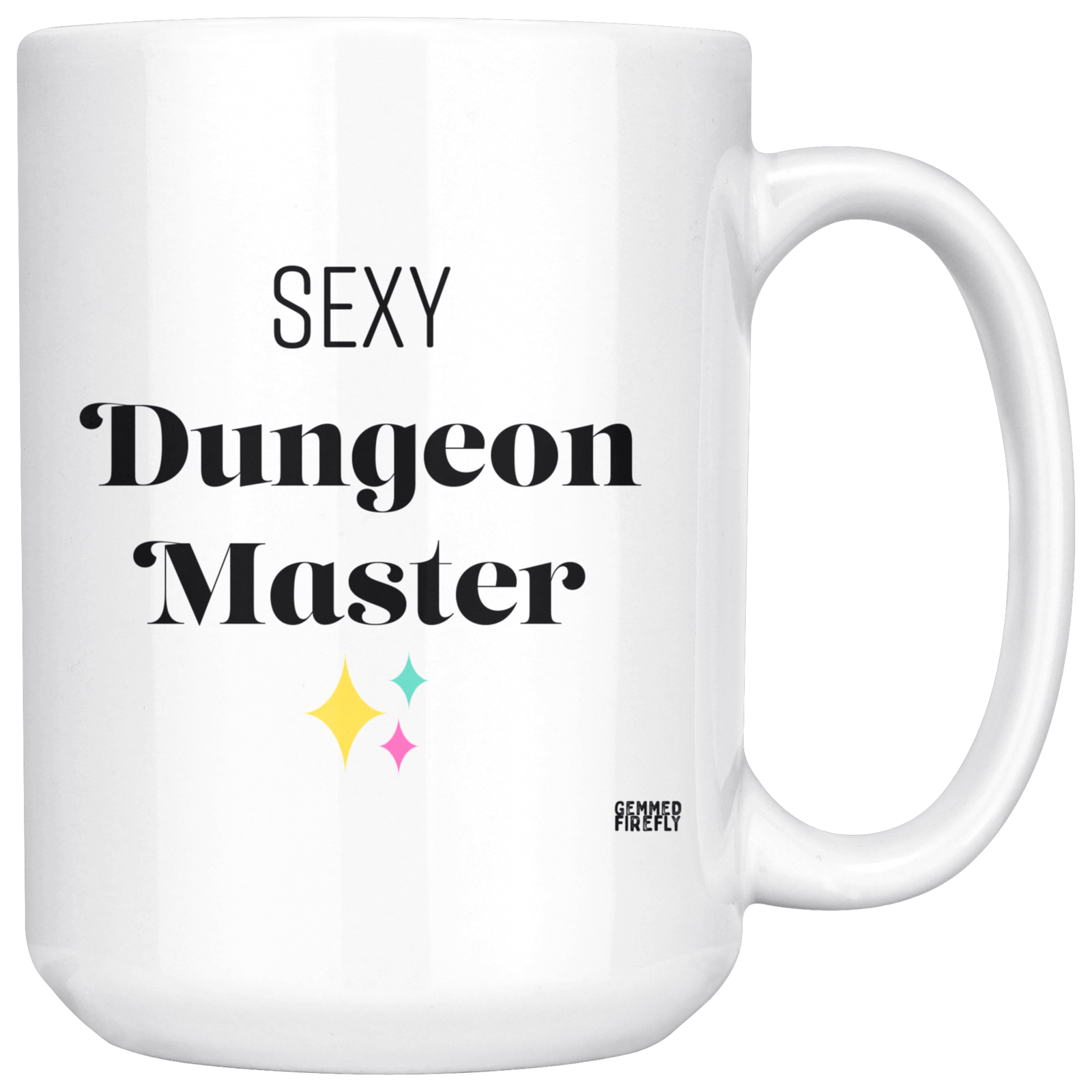 Sexy Dungeon Master Drinkware  - Gemmed Firefly