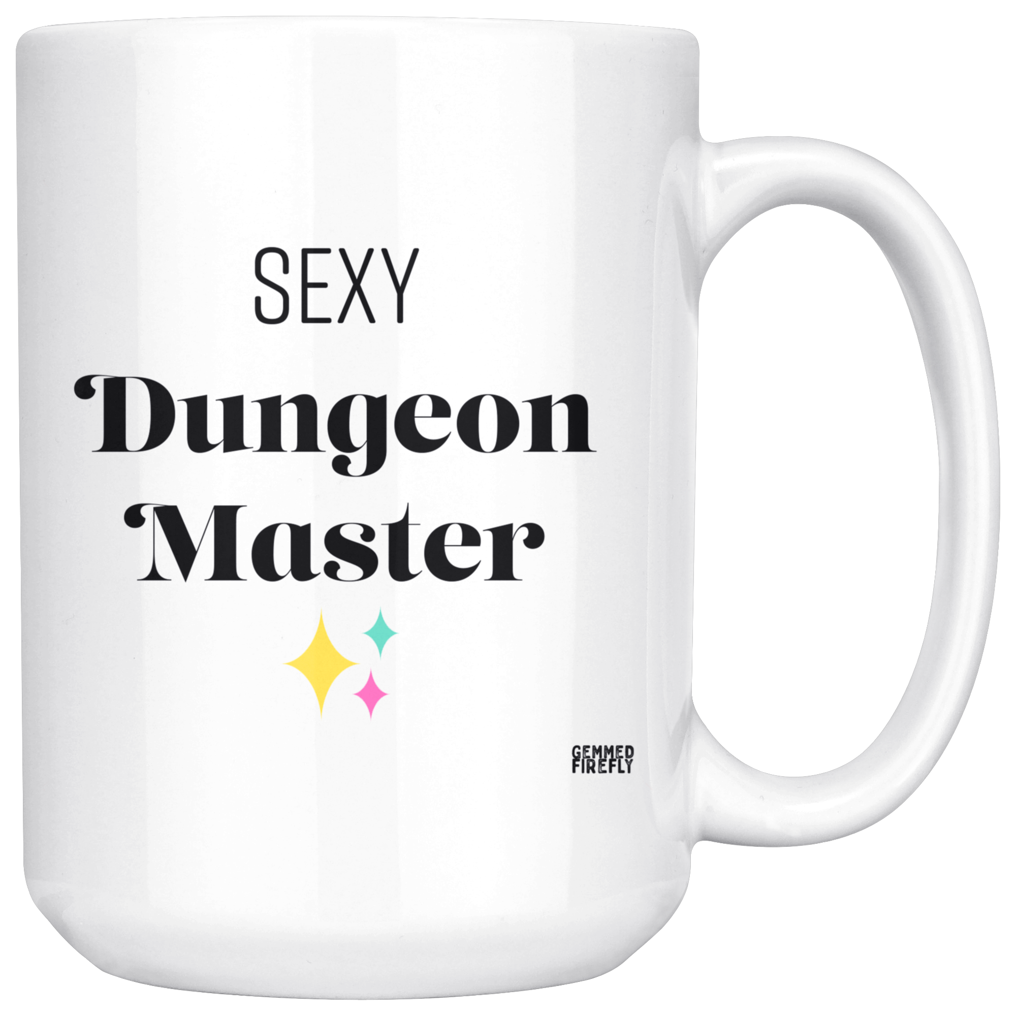 Sexy Dungeon Master Drinkware  - Gemmed Firefly